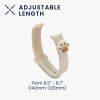 Pasek Kwmobile do Xiaomi Mi Band 8, biały, silikon, KWM0000253R001C