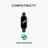 Pasek Kwmobile do Xiaomi Mi Band 8, czarny, silikon, KWM0000253R003C