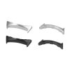 Zestaw 4 adapterów do paska Kwmobile 20 mm do zegarka Google Pixel 2, srebrny/czarny, stal, KWM0000253Z001C