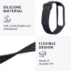 Zestaw 2 pasków Kwmobile do Xiaomi Smart Band 8 Active, czarny/ciemnoniebieski, silikon, KWM0000254C001C