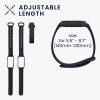 Zestaw 2 pasków Kwmobile do Xiaomi Smart Band 8 Active, czarny/ciemnoniebieski, silikon, KWM0000254C001C