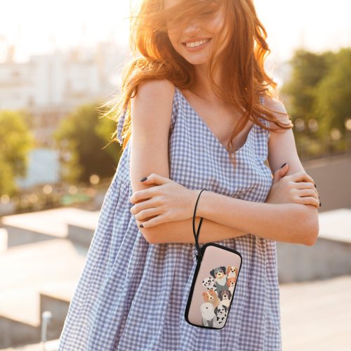 Uniwersalne etui na telefon Kwmobile, rozmiar L - 6,5 cala, wielokolorowe, neopren, KWM000007UJ169C