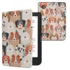 Etui Kwmobile do Kobo Clara 2E, wielokolorowe, skóra ekologiczna, KWM000017NU050C
