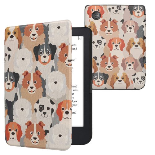 Etui Kwmobile do Kobo Clara 2E, wielokolorowe, skóra ekologiczna, KWM000017NU050C