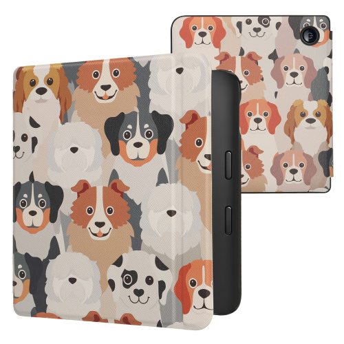 Etui Kwmobile do Kobo Libra 2, wielokolorowe, skóra ekologiczna, KWM0000198X017C
