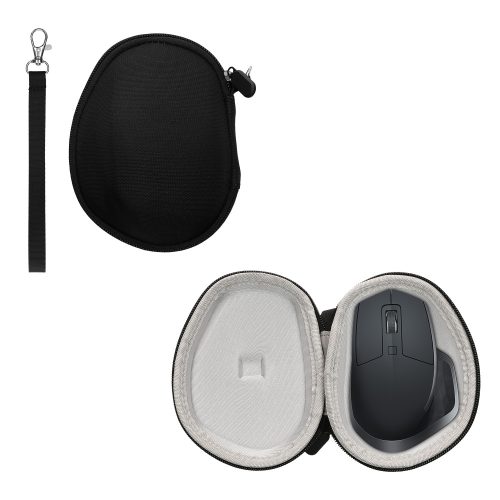 Osłona klawiatury Kwmobile do Logitech MX Master 2S, czarna, EVA, KWM0000255X001C