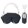 Etui Kwmobile do Apple AirPods Max, granatowy, skóra ekologiczna, KWM000018SY003C