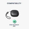 Etui na słuchawki Kwmobile do Anker Soundcore P20i, białe, silikonowe, KWM0000205K003C