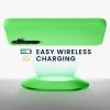 Etui Kwmobile do Samsunga Galaxy A55, Zielone, Silikonowe, KWM000021ME009C