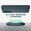 Etui Kwmobile do Samsunga Galaxy A55, Ciemnozielone, Silikon, KWM000021ME016C
