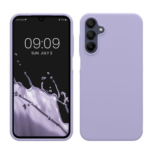 Etui Kwmobile do Samsung Galaxy A15 5G, niebieskie, silikonowe, KWM000021MF005C