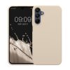 Etui Kwmobile do Samsung Galaxy A15 5G, kremowe, silikonowe, KWM000021MF006C
