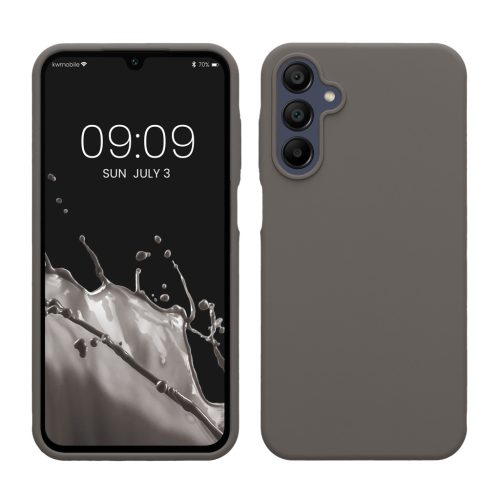 Etui Kwmobile do Samsung Galaxy A15 5G, beżowe, silikonowe, KWM000021MF008C