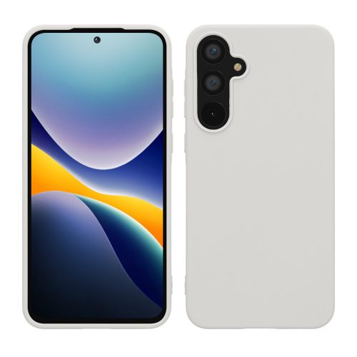 Etui Kwmobile do Samsunga Galaxy A55, Białe, Silikonowe, KWM000021MG002C
