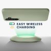 Etui Kwmobile do Samsunga Galaxy A55, Zielone, Silikonowe, KWM000021MG009C