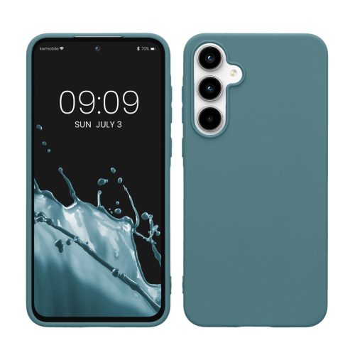 Etui Kwmobile do Samsung Galaxy A55 5G, jasnozielone, silikonowe, KWM000021MG013C