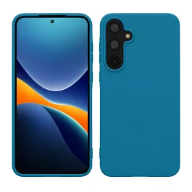   Etui Kwmobile do Samsunga Galaxy A55, Niebieskie, Silikonowe, KWM000021MG014C