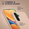 Etui Kwmobile do Samsunga Galaxy A55, kremowe, silikonowe, KWM000021MG015C