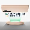 Etui Kwmobile do Samsunga Galaxy A55, kremowe, silikonowe, KWM000021MG015C