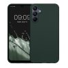 Etui Kwmobile do Samsung Galaxy A15 5G, ciemnozielone, silikonowe, KWM000021MH008C