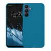 Etui Kwmobile do Samsung Galaxy A15 5G, niebieskie, silikonowe, KWM000021MH014C