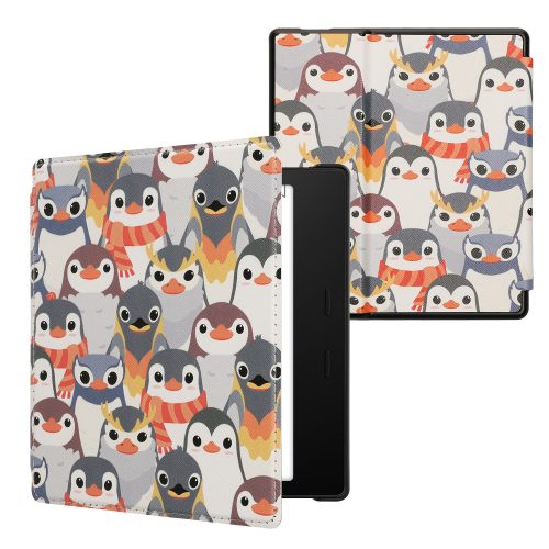 Etui Kwmobile do Amazon Kindle Oasis 10, wielokolorowe, skóra ekologiczna, KWM000010AE059C