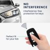 Etui na kluczyk samochodowy Kwmobile do BMW 4 przyciski - inteligentny klucz, czarny, silikon, KWM0000256F001C
