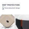 Etui na słuchawki Kwmobile do Skullcandy Mod, białe, silikonowe, KWM0000256S002C