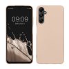 Etui Kwmobile do Samsunga Galaxy A05s, Złote, Silikonowe, KWM000021NA005C