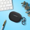 Etui na słuchawki Kwmobile do SoundPEATS Air 4 Pro, czarne, silikonowe, KWM0000256Z001C