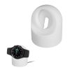 Podstawka dokująca Kwmobile do zegarka Samsung Galaxy Watch 4/Galaxy Watch 4 Classic/Galaxy Watch 3, biała, silikonowa, KWM0000257B002C