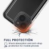 Etui Kwmobile do Apple iPhone 14/iPhone 13, przezroczyste, silikonowe, KWM000022PW001C