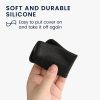 Etui na pilota Kwmobile do Nintendo Wii, czarne, silikonowe, KWM000023RR001C