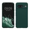 Etui Kwmobile do Google Pixel 8, Ciemnozielone, Silikon, KWM0000208L014C