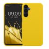Etui Kwmobile do Samsunga Galaxy A25, Żółte, Silikon, KWM000021MV010C