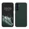 Etui Kwmobile do Samsung Galaxy A25, Ciemnozielone, Silikonowe, KWM000021MV012C