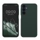 Etui Kwmobile do Samsung Galaxy A25, Ciemnozielone, Silikonowe, KWM000021MV012C