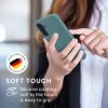 Etui Kwmobile do Samsung Galaxy A25, jasnozielone, silikonowe, KWM000021MV017C