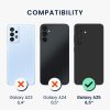 Etui Kwmobile do Samsung Galaxy A25, Fioletowe, Silikonowe, KWM000021MV020C