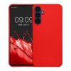Etui Kwmobile do Samsung Galaxy A25, czerwone, silikonowe, KWM000021MZ003C