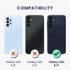 Etui Kwmobile do Samsunga Galaxy A25, Różowe, Silikonowe, KWM000021MZ007C