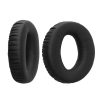 Zestaw 2 poduszek nausznych Kwmobile do Jabra Evove 80 MS/Evolve 80 UC, czarny, ekoskóra, KWM0000257N001C