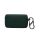 Etui na słuchawki Kwmobile do słuchawek Jabra Evolve 2 Buds, ciemnozielone, silikonowe, KWM000018PY003C