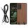 Etui Kwmobile do Samsung Galaxy A52/Galaxy A52 5G/Galaxy A52s 5G, brązowe, drewno/silikon, KWM000021NY001C
