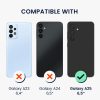 Etui Kwmobile do Samsunga Galaxy A25, Brązowe, Drewniane, KWM000021OI001C