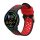Pasek Kwmobile do zegarka Xiaomi Mi/zegarka Mi Color Sport, czarny/czerwony, silikon, KWM0000258C001C