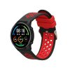Pasek Kwmobile do zegarka Xiaomi Mi/zegarka Mi Color Sport, czarny/czerwony, silikon, KWM0000258C001C