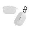 Etui na słuchawki Kwmobile do słuchawek JBL WAVE BUDS, białe, silikonowe, KWM000018FB004C