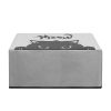 Pokrowiec Kwmobile do drukarki Epson EcoTank ET-2856/EcoTank ET-2850, Szary/Czarny, Plastik, KWM0000192D002C