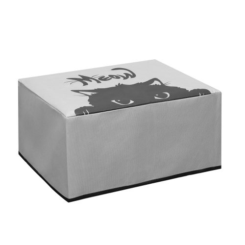 Osłona Kwmobile do drukarki Canon PIXMA TS5352/PIXMA TS5351/PIXMA TS5350, szara/czarna, plastik, KWM0000258W001C